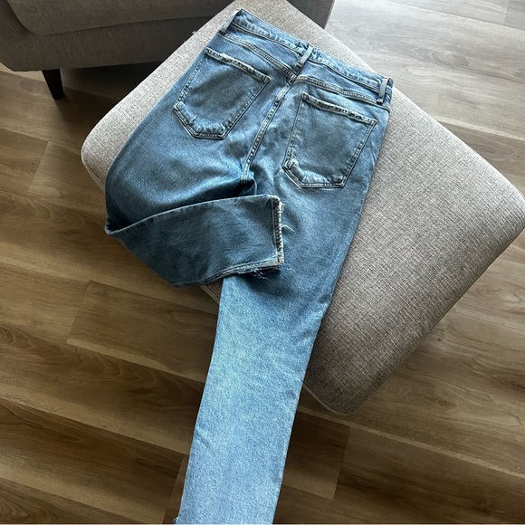 Agolde High Rise, light-medium wash, straight/slim jeans **Brand New** - Picture 9 of 13